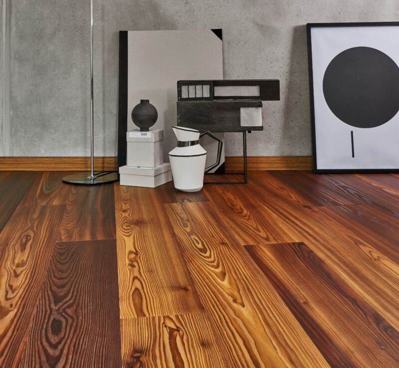 Parador Plank Classic 3060 - Lærketræ Kernerøget soft, Planke Rustik naturolieret plus - Billede 2