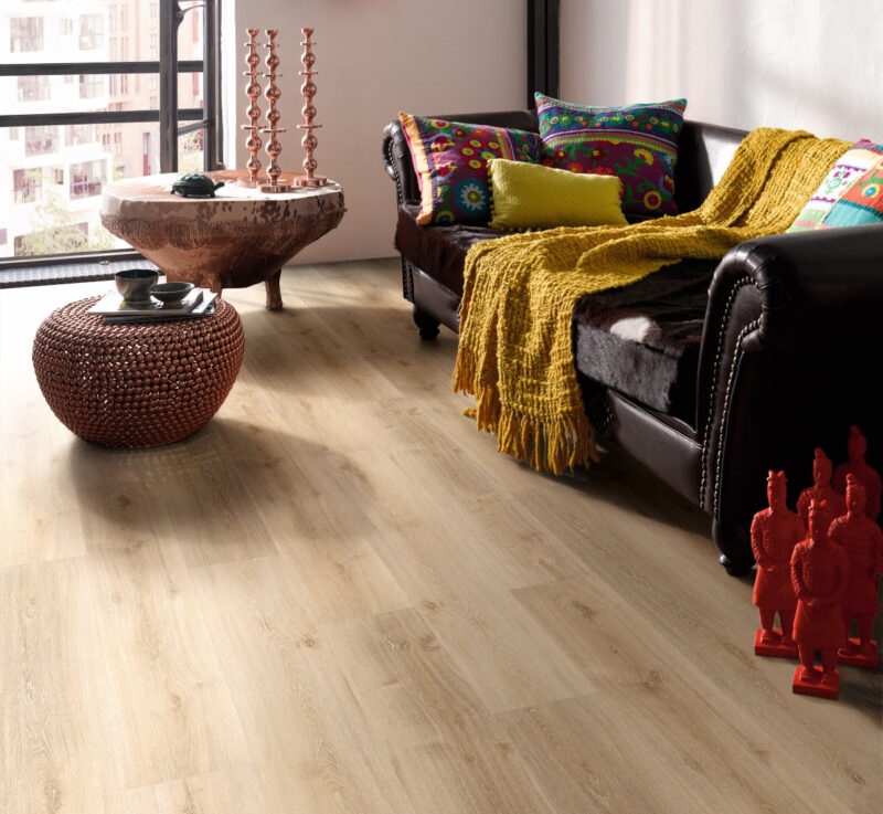 Parador vinyl Basic 5.3 - Eg Royal lys kalket børstet struktur - Billede 2