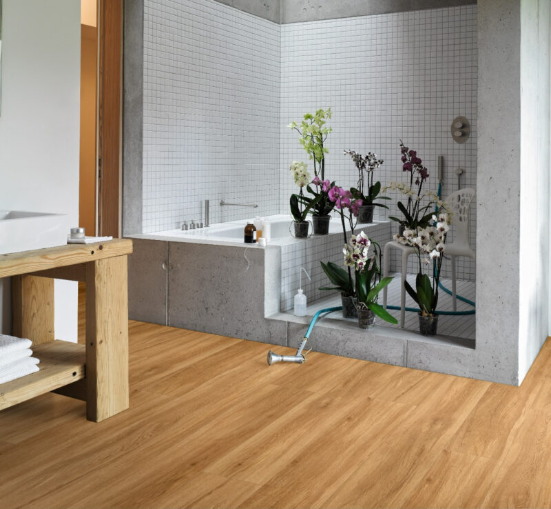Parador vinyl Basic 5.3 - Eg Sierra natur børstet struktur - Billede 3