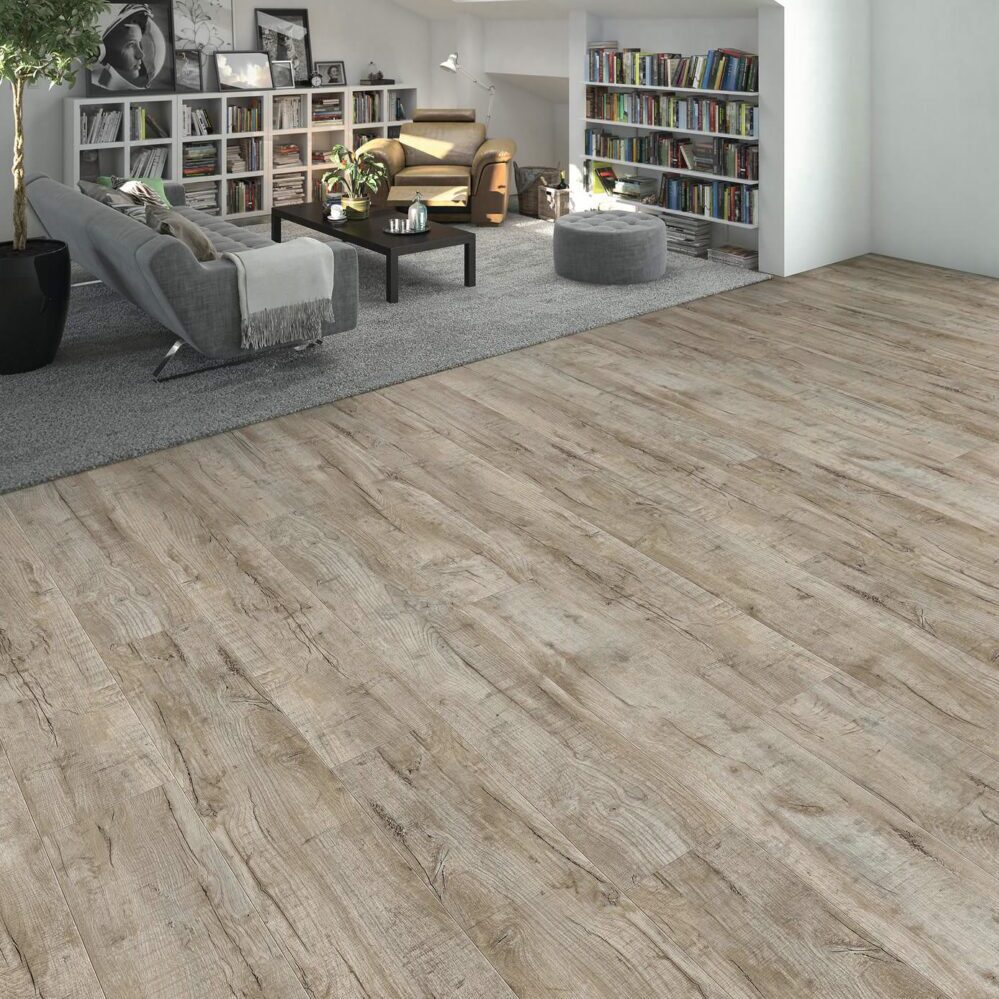 Haro Disano LifeAqua Plankegulv - Eg Cardiff Hvid