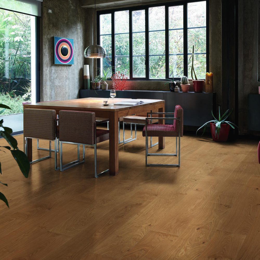 HARO PLANKEGULV 4000 - Plank Plaza 240 4V Eg Sauvage børstet naturolie - Billede 2