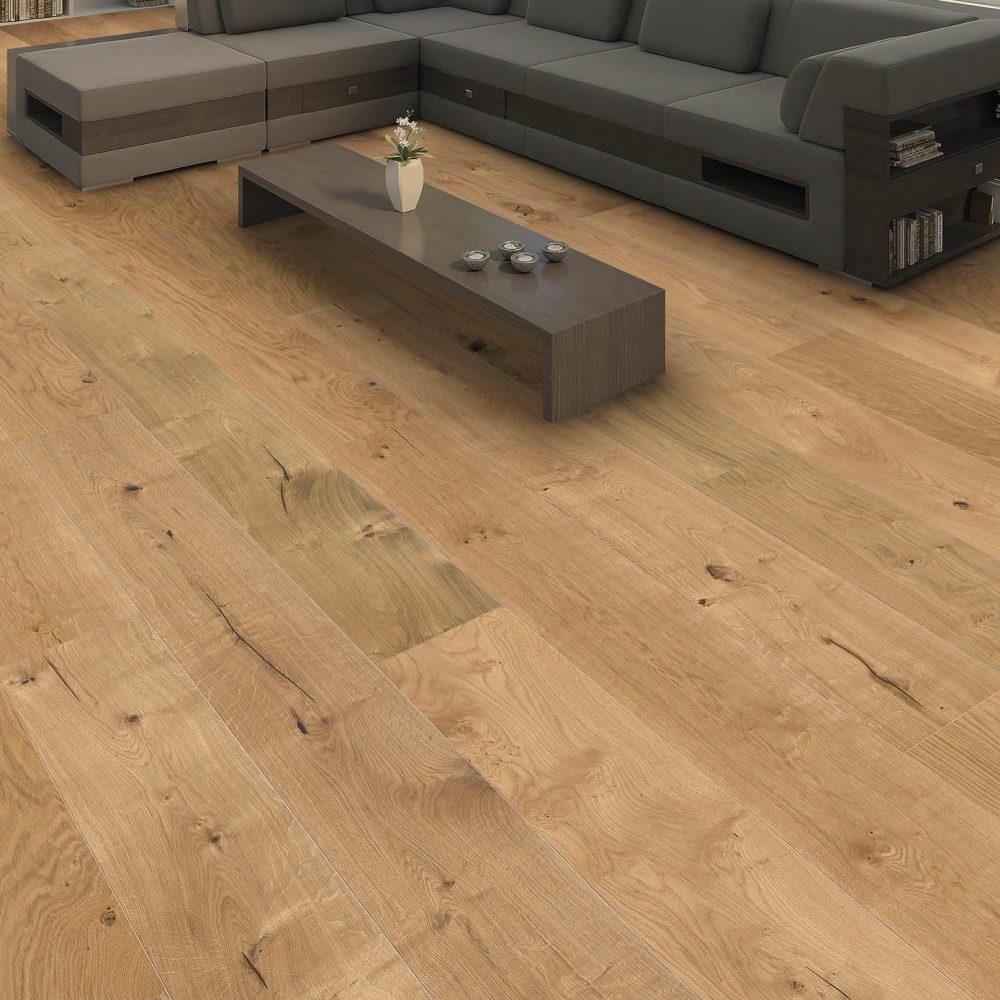 HARO PLANKEGULV 4000 - Plank Plaza 240 4V Eg invisible Sauvage børstet Olie