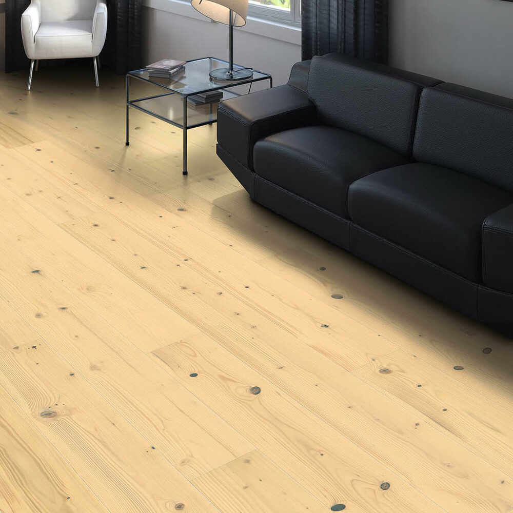 Trægulv - HARO Parketgulv 4000 - Ædelgran lysehvid børstet