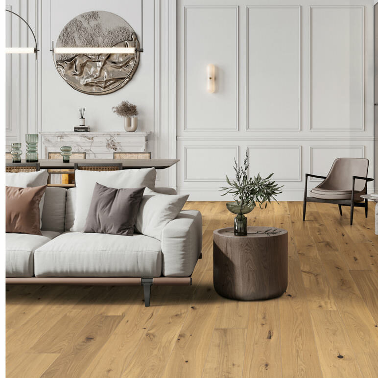 HARO PLANKEGULV 4000 - Plank 180 4V Eg invisible Sauvage børstet naturaLin plus