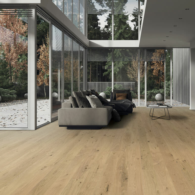 HARO - Plank 180 2V Eg invisible Universal børstet naturaLin plus - Billede 2