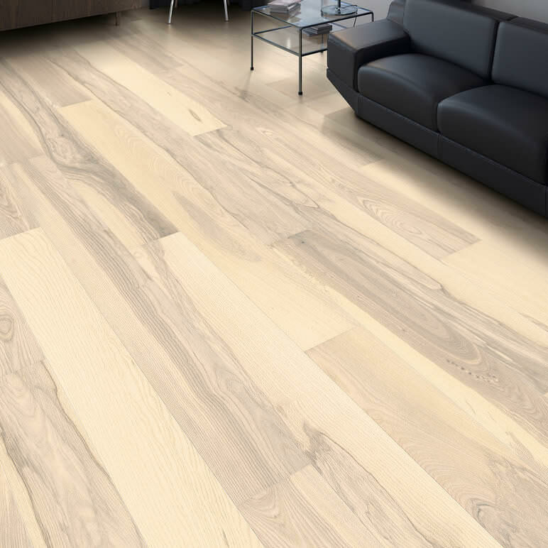 HARO PLANKEGULV 4000 - Plank 180 4V Ask lysehvid Universal børstet
