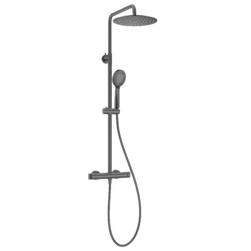 Deante Rainshower Deluxe - 250 mm - Gunmetal