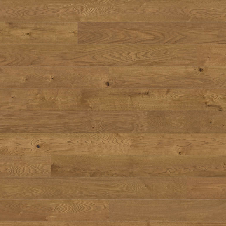 HARO PARKETGULV 2500 - Plank 180 2V Eg vintagebrun Universal børstet - Kampagnepris