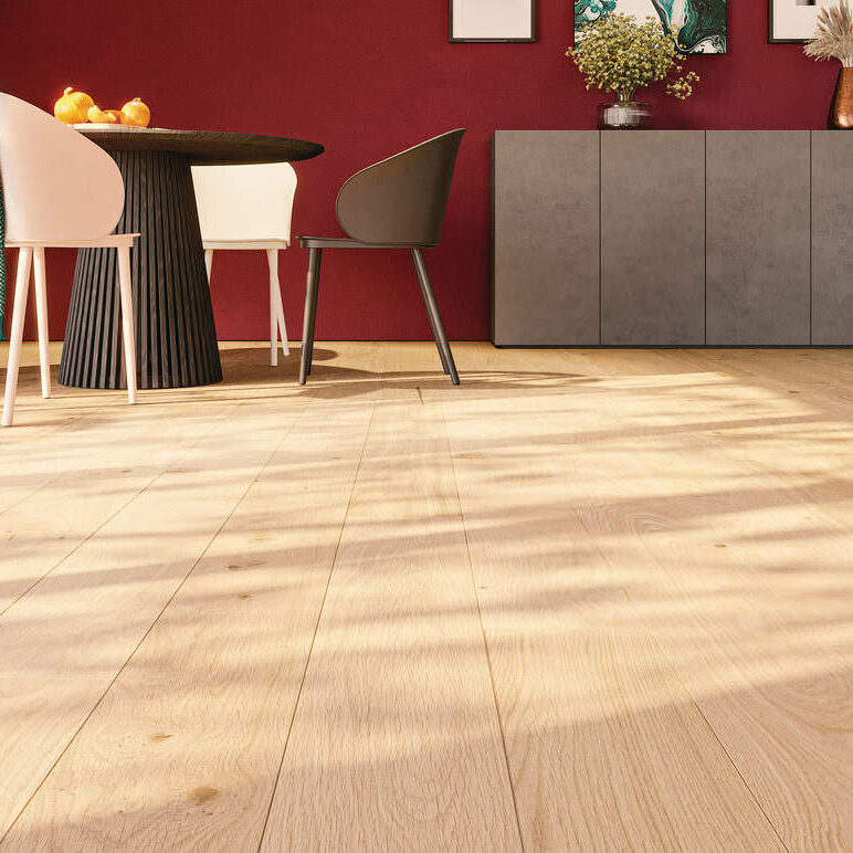 HARO 4000 Eg Lys Natur – matlakeret plankegulv, 180 × 1900 mm - Billede 2